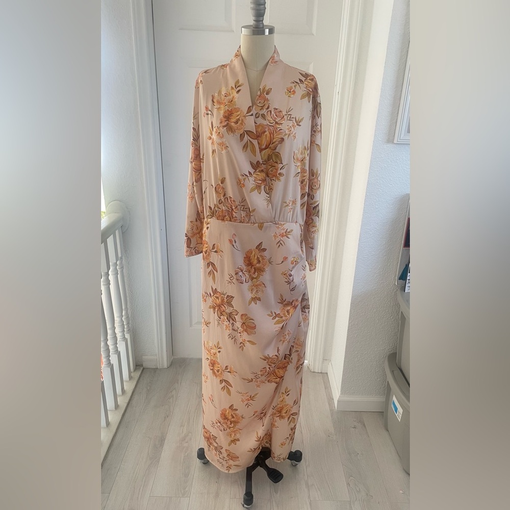 MANGO FLORAL PRINT DRESS. - Picture 9 of 16